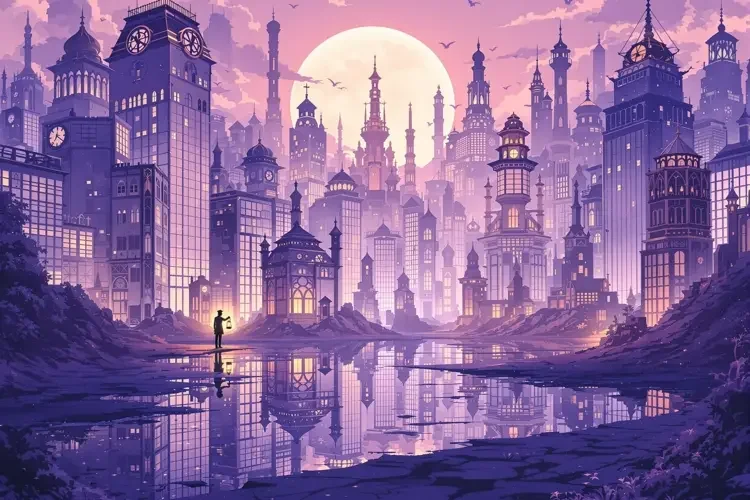 《镜面城的守夜人》是烧脑神作还是故弄玄虚？ - 虫虫动漫动漫封面